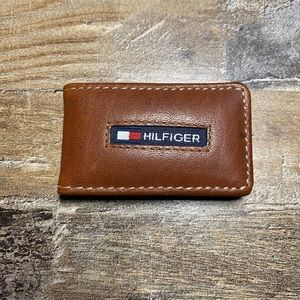 Tommy Hilfiger leather money clip